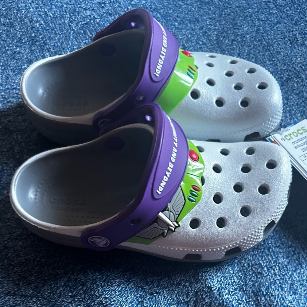 Buzz Light year Crocs - C 12  size.